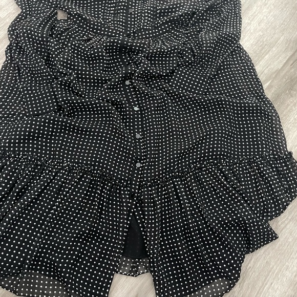 Kate spade navy & white polka dot dress - Picture 4 of 4